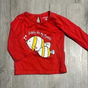 Red Kids Shirt - Bubbly Like My Momma